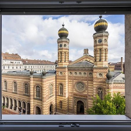 Breathless Panorama Synagogue Elegant Attic Free Parking Reservation Needed Budapest Exterior photo