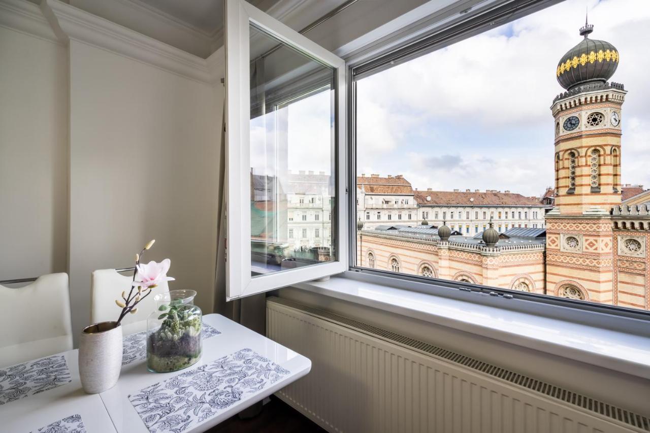 Breathless Panorama Synagogue Elegant Attic Free Parking Reservation Needed Budapest Exterior photo